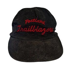 Portland Trail Blazers Pietro's Pizza Vintage Snapback Hat Specialties Script